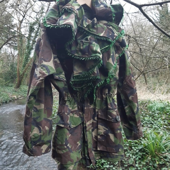 Custom made 1 of a kind Tanique Coburn Upcycled Jacket - Never worn, with tags - Picture 10 of 11